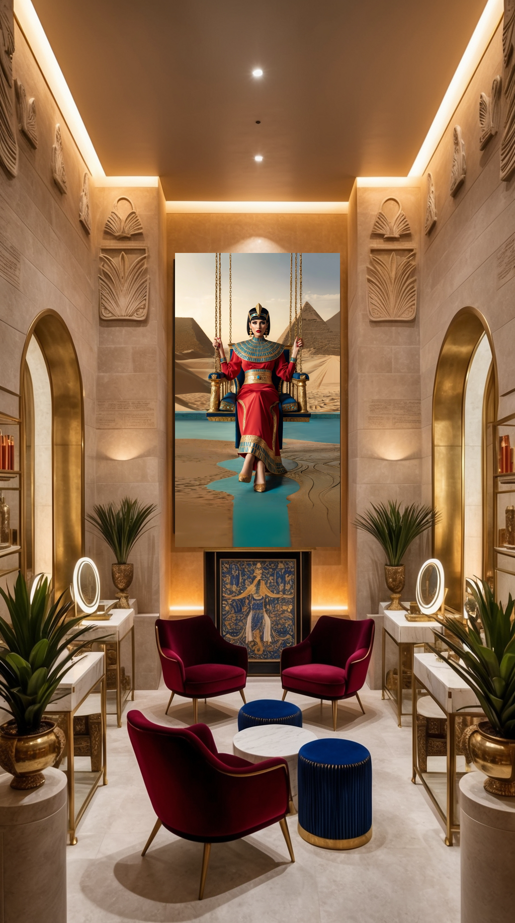 Yasmine Frame Canvas – Modern Wall Art Prints