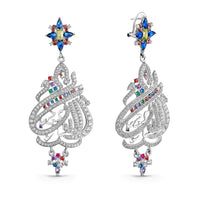 Nagham Melody | Sterling Silver Peridot Amethyst Jewel Art