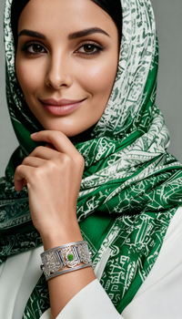 Rawa The Harmony | Sterling Silver Garnet Luxury Jewel Craft