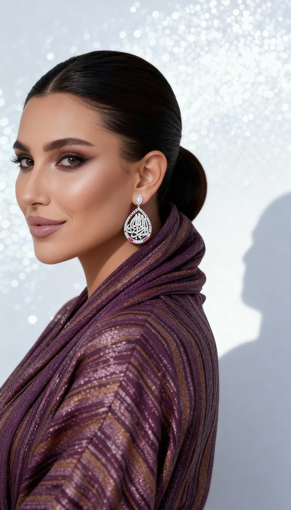 Lama The Glow Earrings – Sterling Silver & Ruby Jewelry